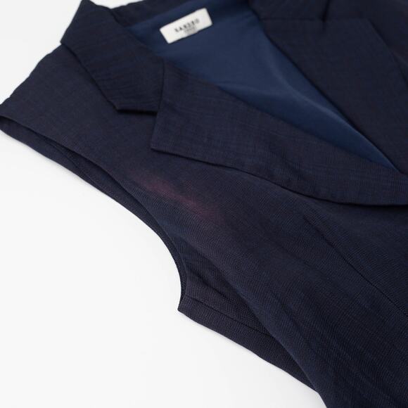 Sandro Carine Blazer Dress in Blue - Picture 10 of 13